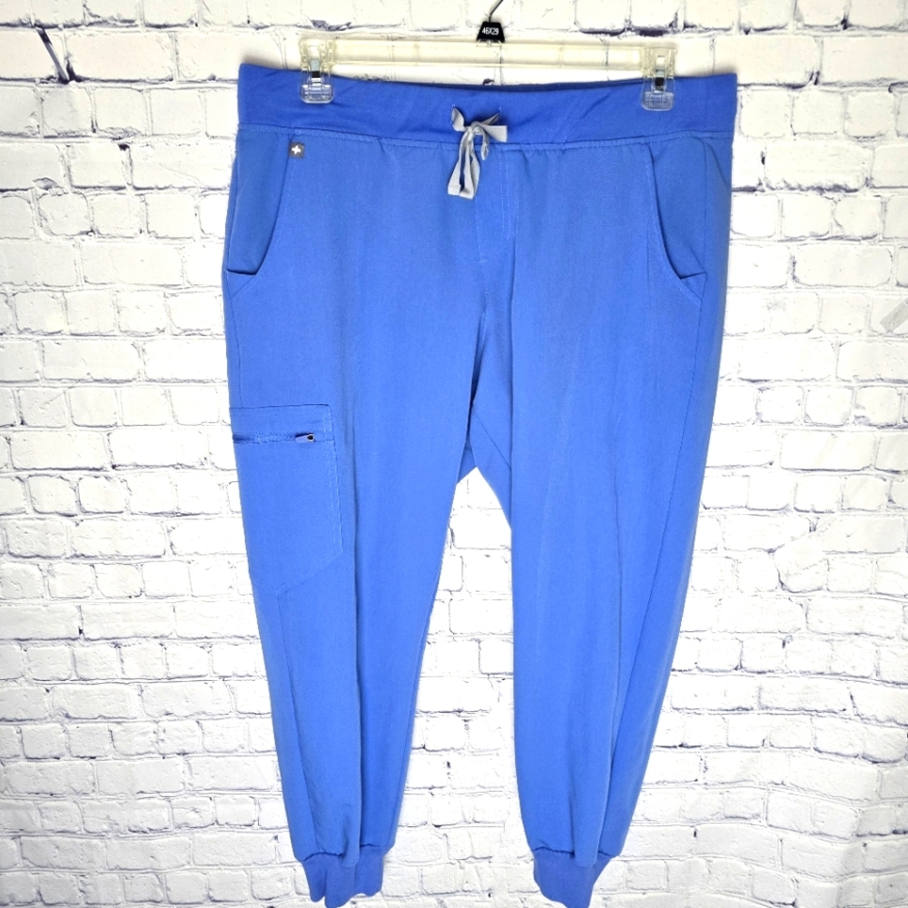 Figs Women's Vibrant Blue Joggers Size XL